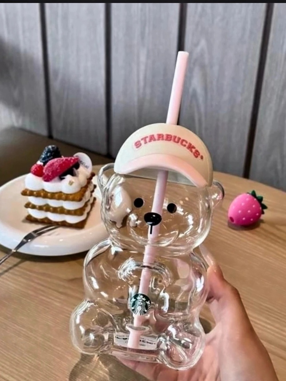 Pink Bearista Clear & Pink
